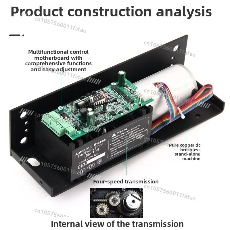 Outdoor Automatic Swing Door Machine Intelligent External Automatic Switch Remote Control Access Control Human Body