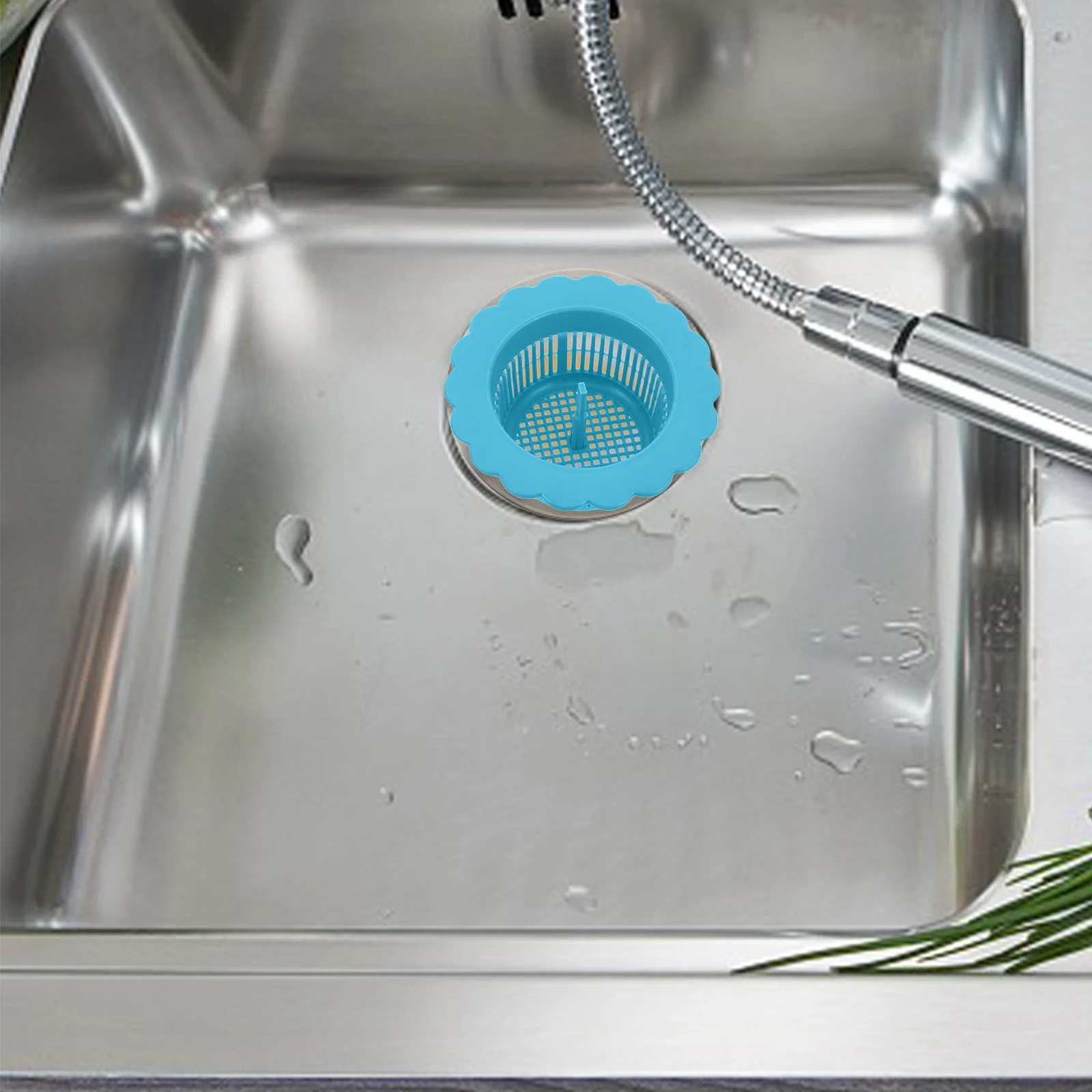 

2 шт., крышка фильтра для раковины, сито для кухонной раковины, пробка для улавливания волос, сливная корзина, ловушка, портативная защита для кухонного слива