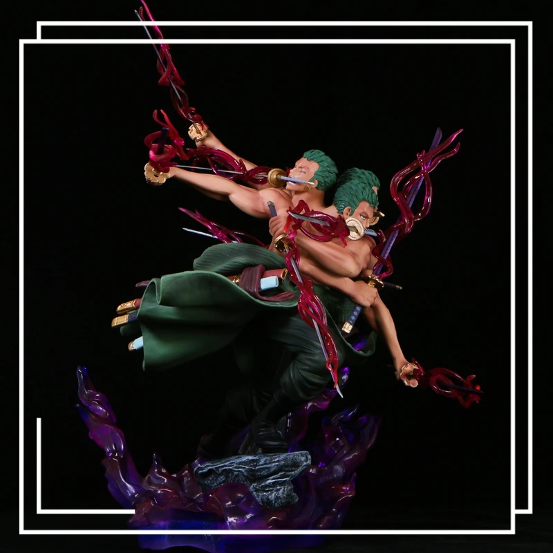 ฟิกเกอร์อนิเมะ POPMAX ซันจิ ลูฟี่ ของแท้ รุ่น GK โมเดลการ์ตูนญี่ปุ่น ของตกแต่ง อาราชูโร สามหัว หกแขน