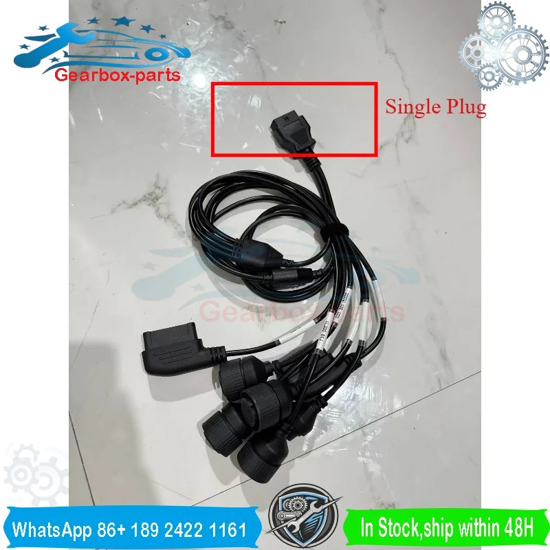 0BD2 New OBD2 Gearbox Cable ECU Cable Adapter Cables Read With Suits For DQ200 VL300 DQ250 VL381 DL501 DQ380 DL382