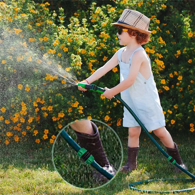 6 шт., удлинитель для ремонта шланга для соединения 1/2 дюйма, садовый шланг, быстрое ремонтное соединение, столяр для садового шланга HY