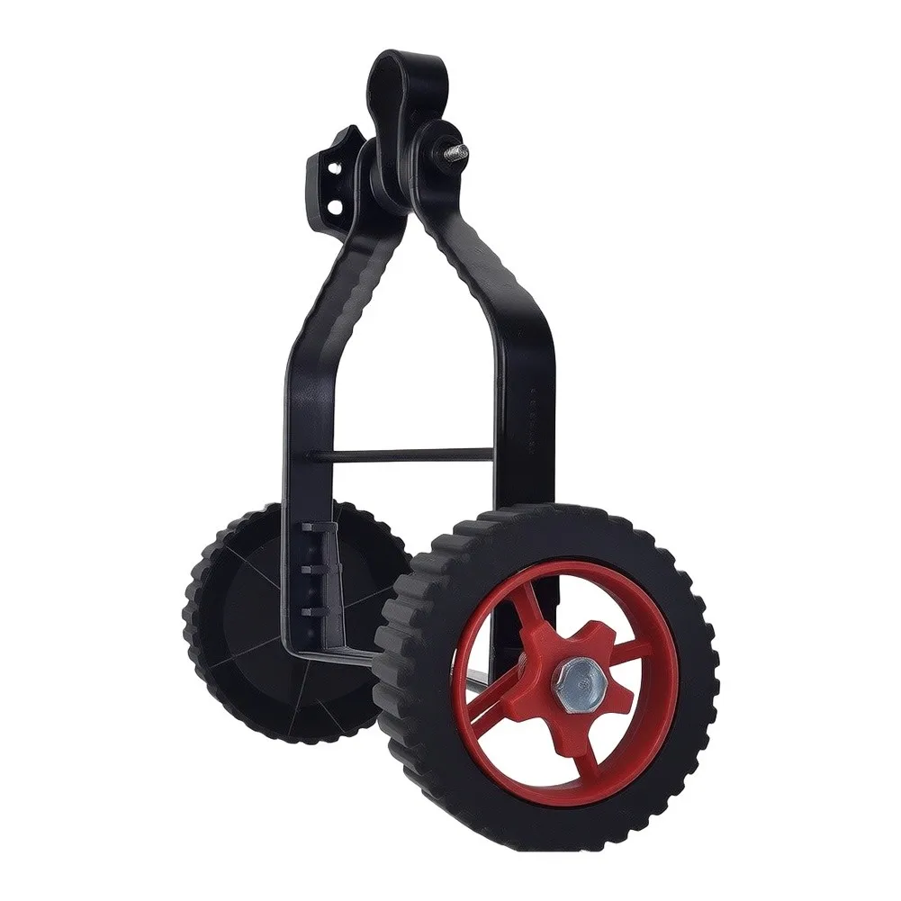 Grass for eater Support Wheels with Soft Plastic Buckle System Fits 22mm 26mm Straight Shafts for Reliable Performance on Lawn