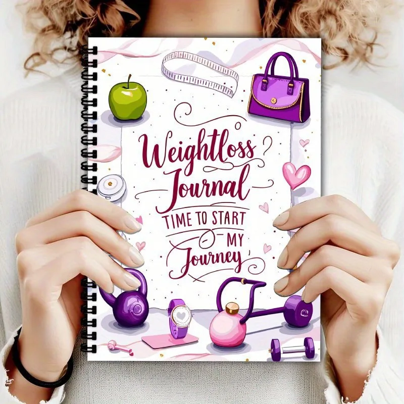 Art Weight Loss Plan Book Inspirational Fitness and Weight Management Fitness Lovers Record Book