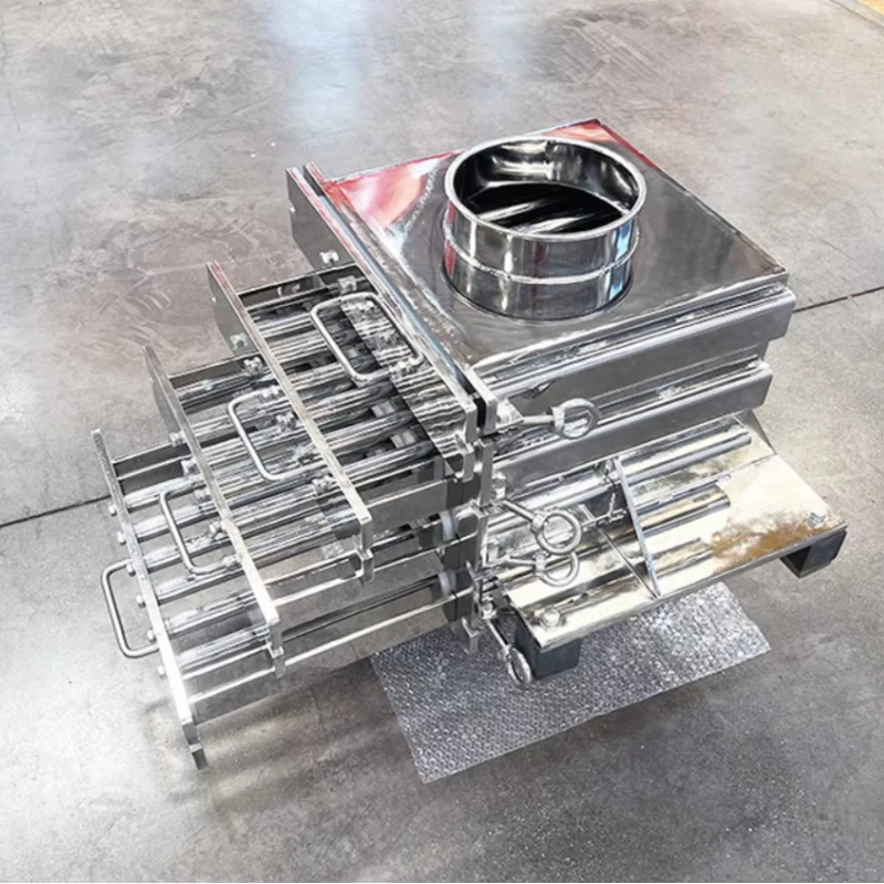 High-efficiency food-grade easy-to-clean magnetic separator for grain, flour and feed processing