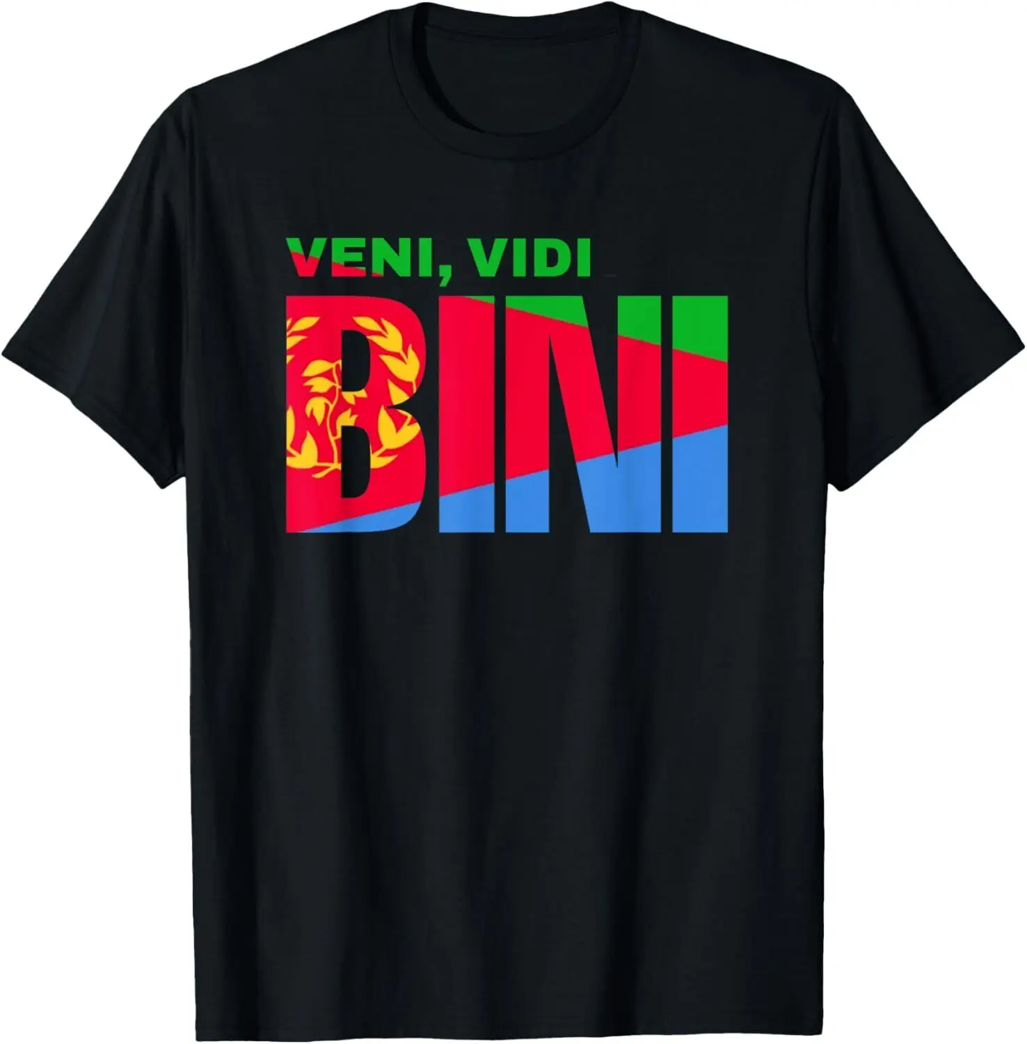 VINI VIDI BINI, Biniam girmay Eritrean cyclist tour france T-Shirt