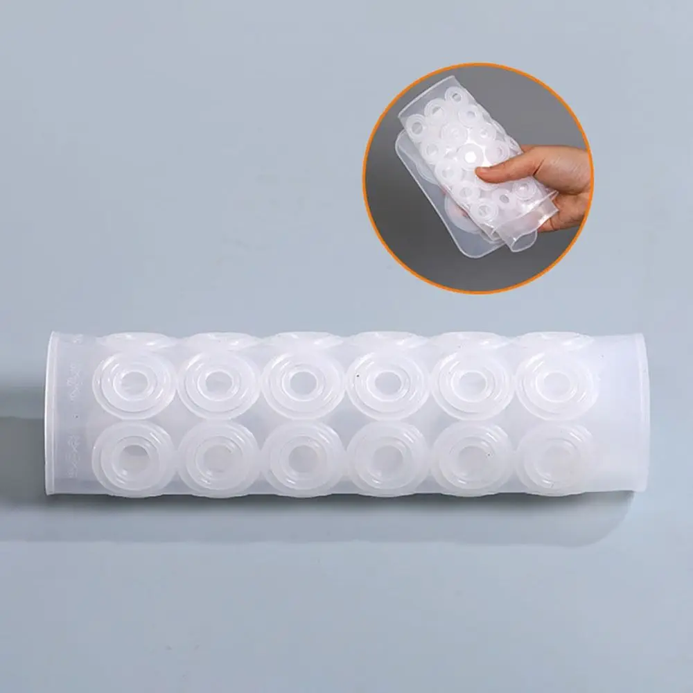 1Sheet S/L Faucet O-Ring Sealing Gasket Replacement Leak-proof Pipe Connection Gasket Silicone High Temperature Resistant