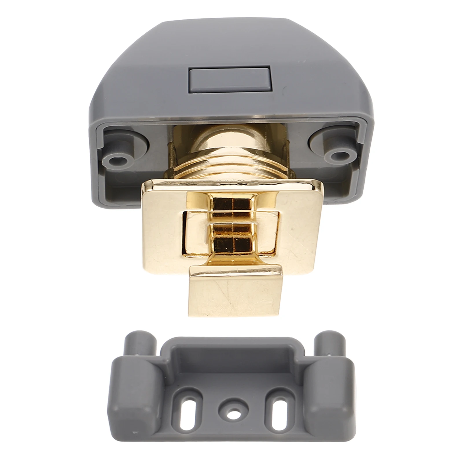 

Square Cabinet Door Latch Locks for Boats Child Proof Drawer Latches Plastic Metal Material Easy Installation Hidden
