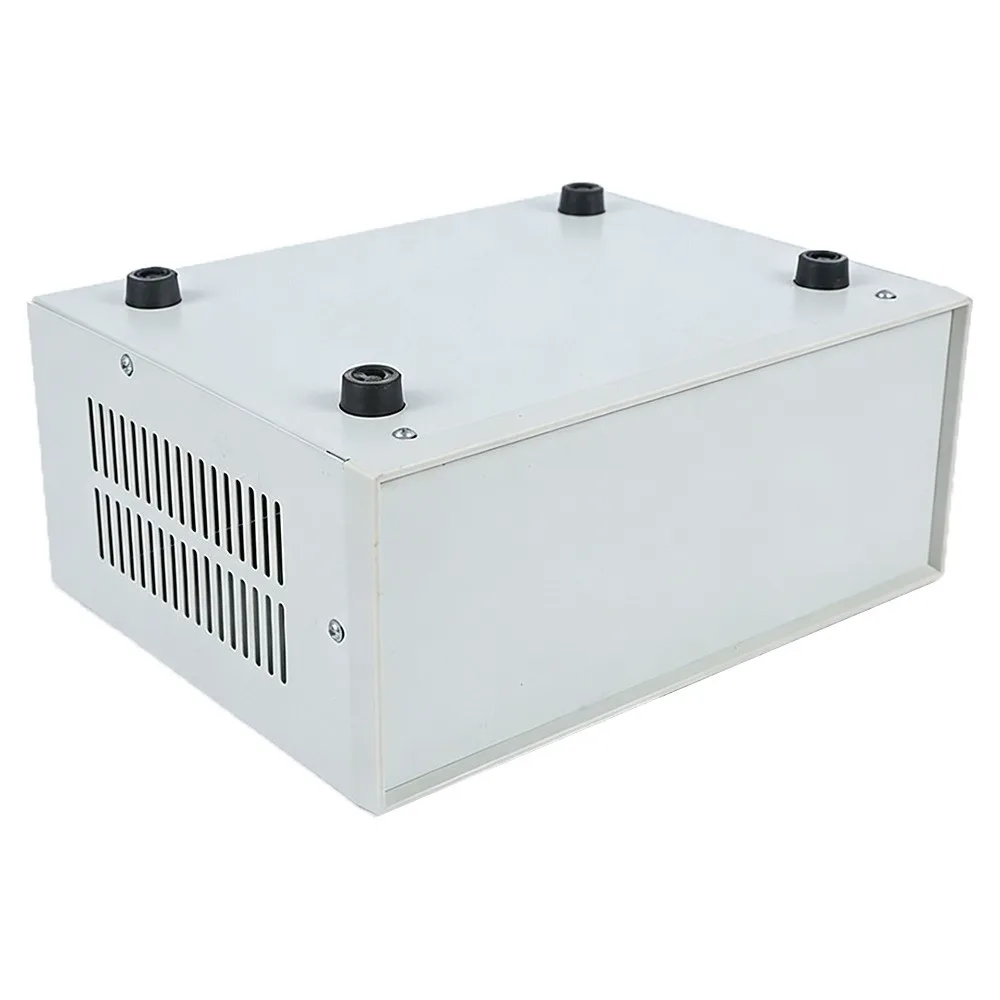 New 260*200*110mm Enclosure Project Case Plastic&Iron Grey DIY Junction Box Outdoor Indoor Housing Box
