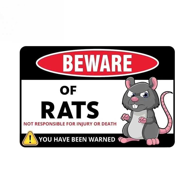Car stickers for How Am I Driving I Am Not This Vehicle Is Driven By 700 Rats  Sunscreen Decals Simple Accesorios 13cm*7.1cm