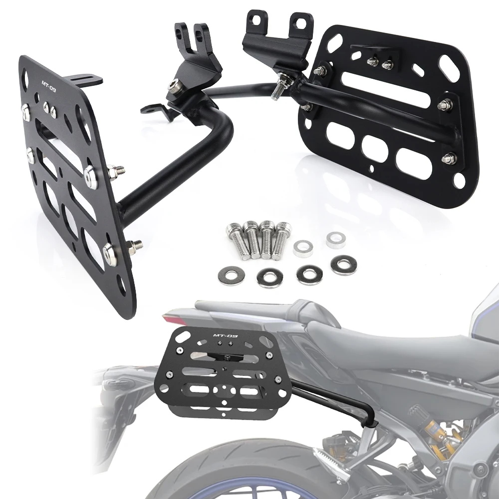 

Fit For Yamaha MT-09 / Y-AMT / SP 2024-2025 Motorcycle Saddlebag Support Bars Mounting Brackets Side Luggage Rack Pannier Racks