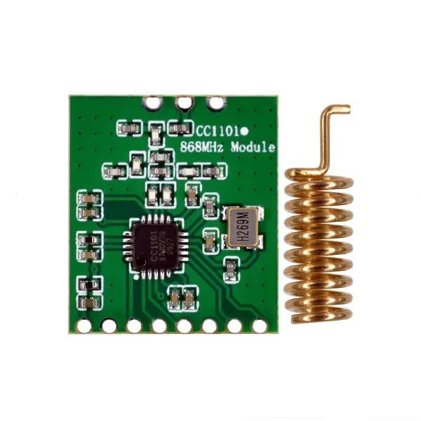 CC1101 Intelligent Industrial Wireless RF Communication SPI Transceiver Module 868MHz Small Volume
