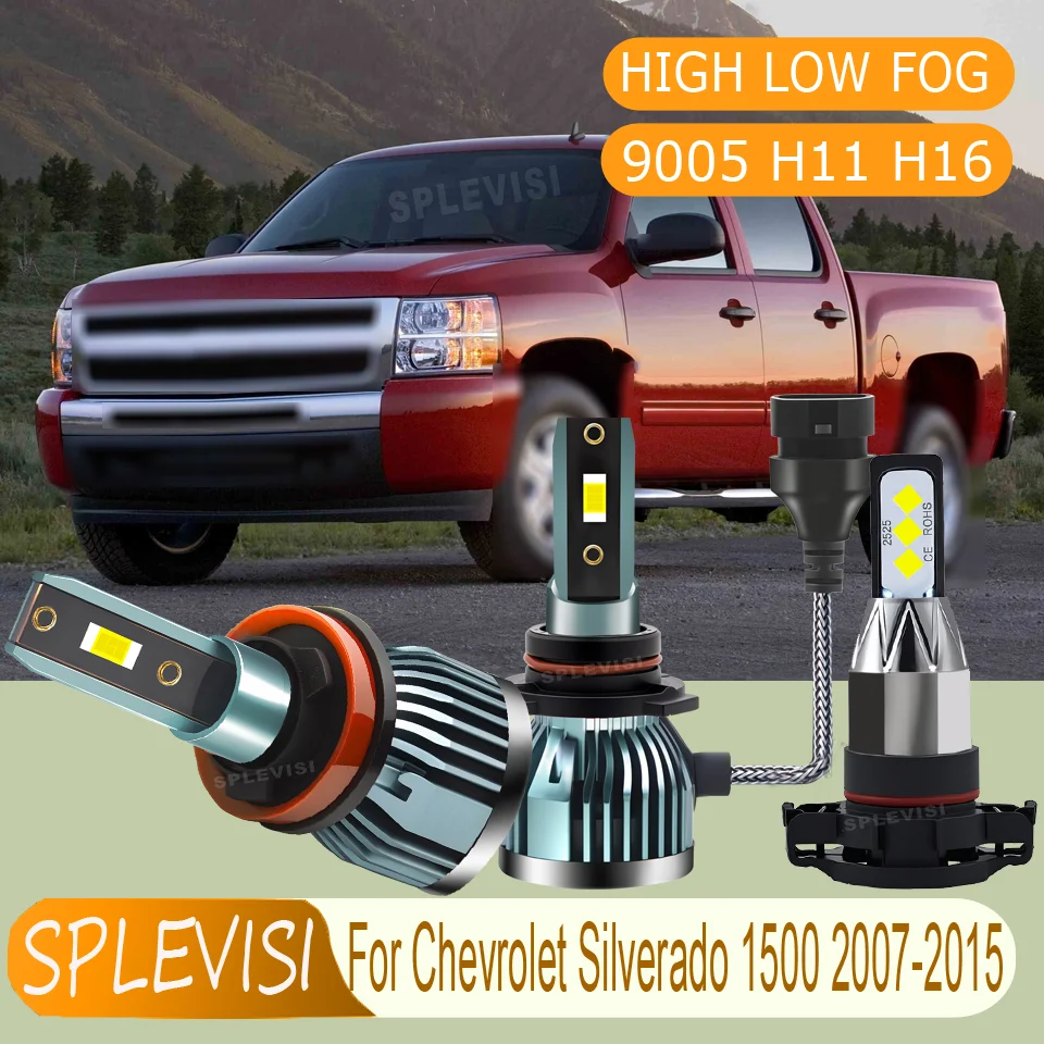 

Stable and Reliable Operation LED Headlight foglight For Chevrolet Silverado 1500 2007 2008 2009 2010 2011 2012 2013 2014 2015