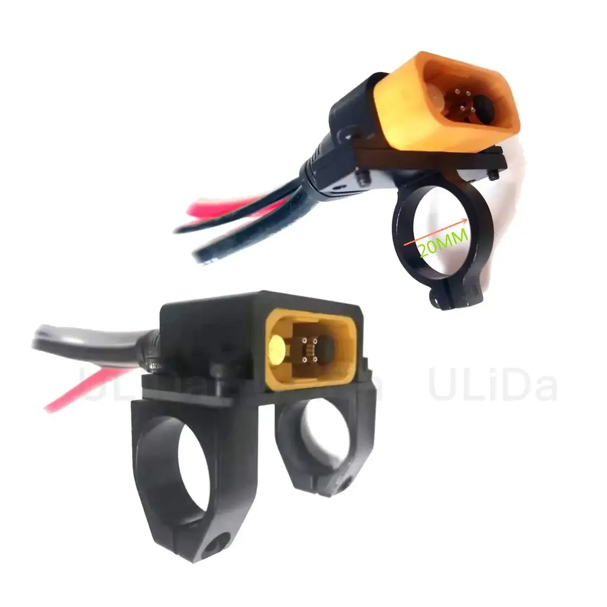 ใหม่ AS150U ปลั๊ก 20 มม.หลอดที่นั่งคงที่ Connector Mount Holder Bracket ฐานรองรับสําหรับพืชการเกษตร Drone quadcopter กรอบ