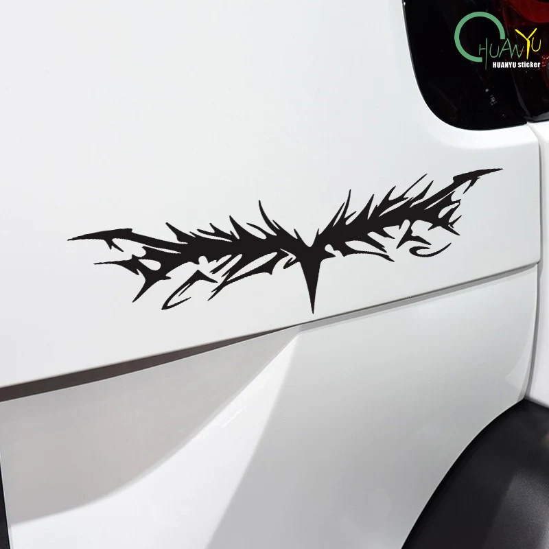 Hollow out Car Stickers Original Hand drawn Destruction Gothic Dark Graffiti Auto Motorcycle Waterproof Decorative Stickers