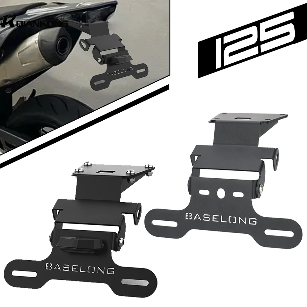 

Rear License Plate Bracket Tail Tidy Fender Eliminator Holder Support FOR DUKE 125 / 250 / 390 2024-2025-2026-2027 motorcycle