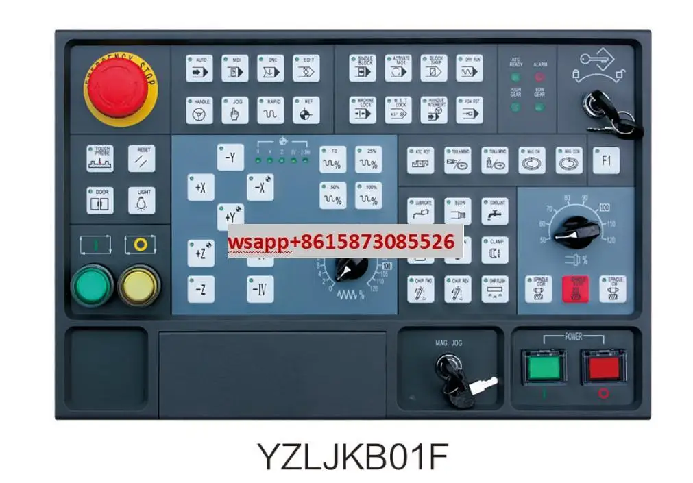 Numerical control machine operation panel YZLJKB01F