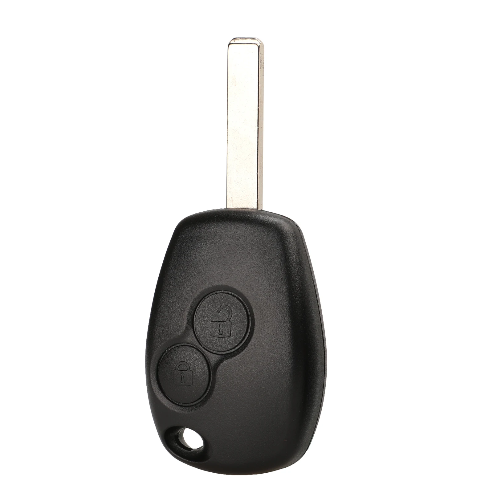 Jingyuqin 2/3 Tasten für Renault Dacia Modus Clio 3 Twingo Kangoo Fernbedienungs-Autoschlüsselgehäuse mit ungeschnittener VA2-Klinge Ersatz