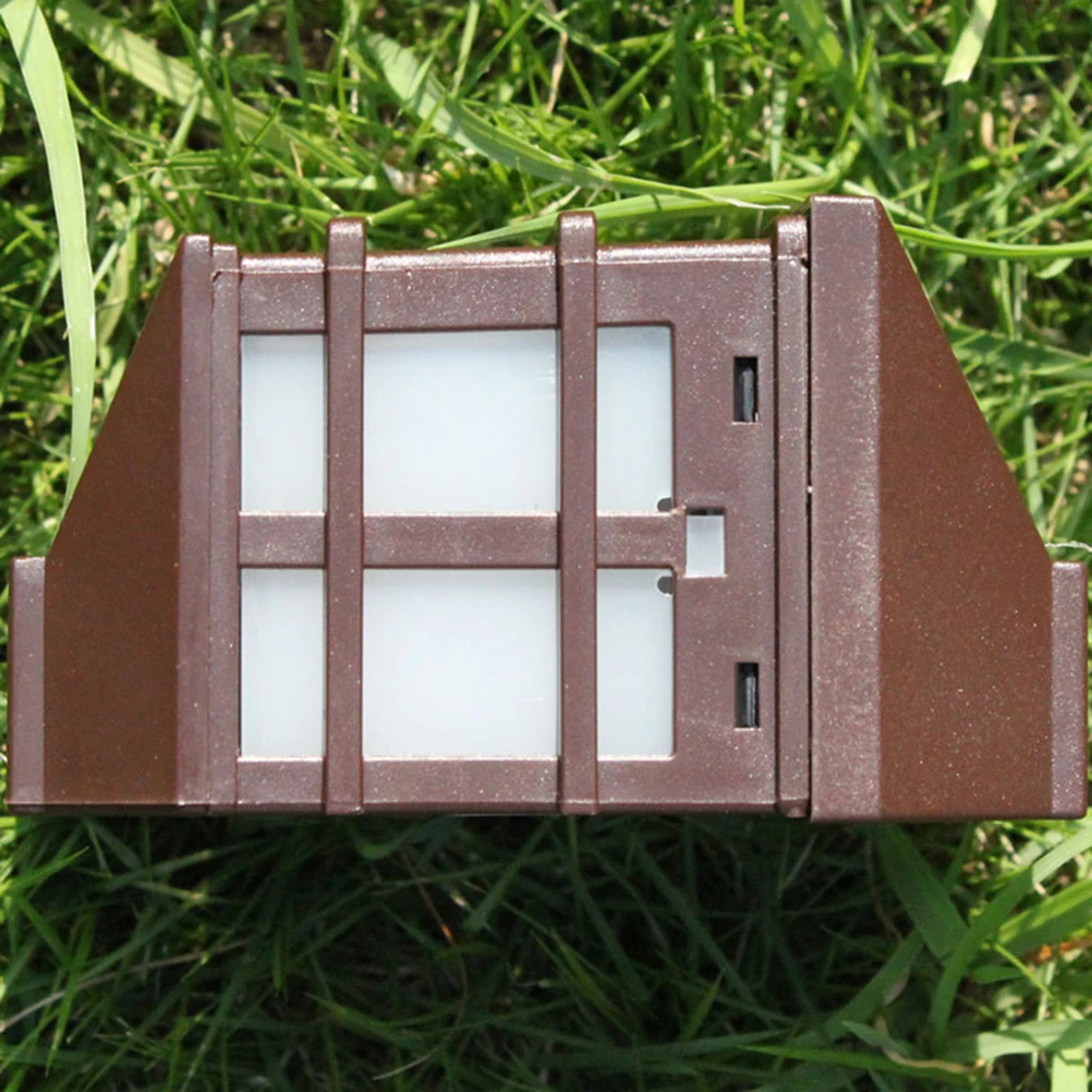 

Window Pane Solar Lights Outdoor Wall Mounted Led Waterproof 400Mah Light Sensor Auto On Off Solar Pathway Lights For