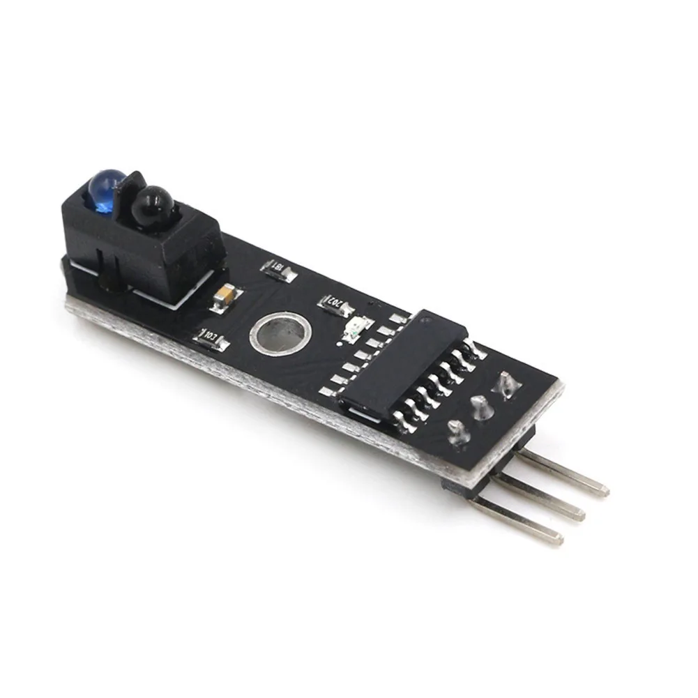 10 TCRT5000 infrared sensor modules for robotics obstacle detection and line tracking with customizable sensitivity settings