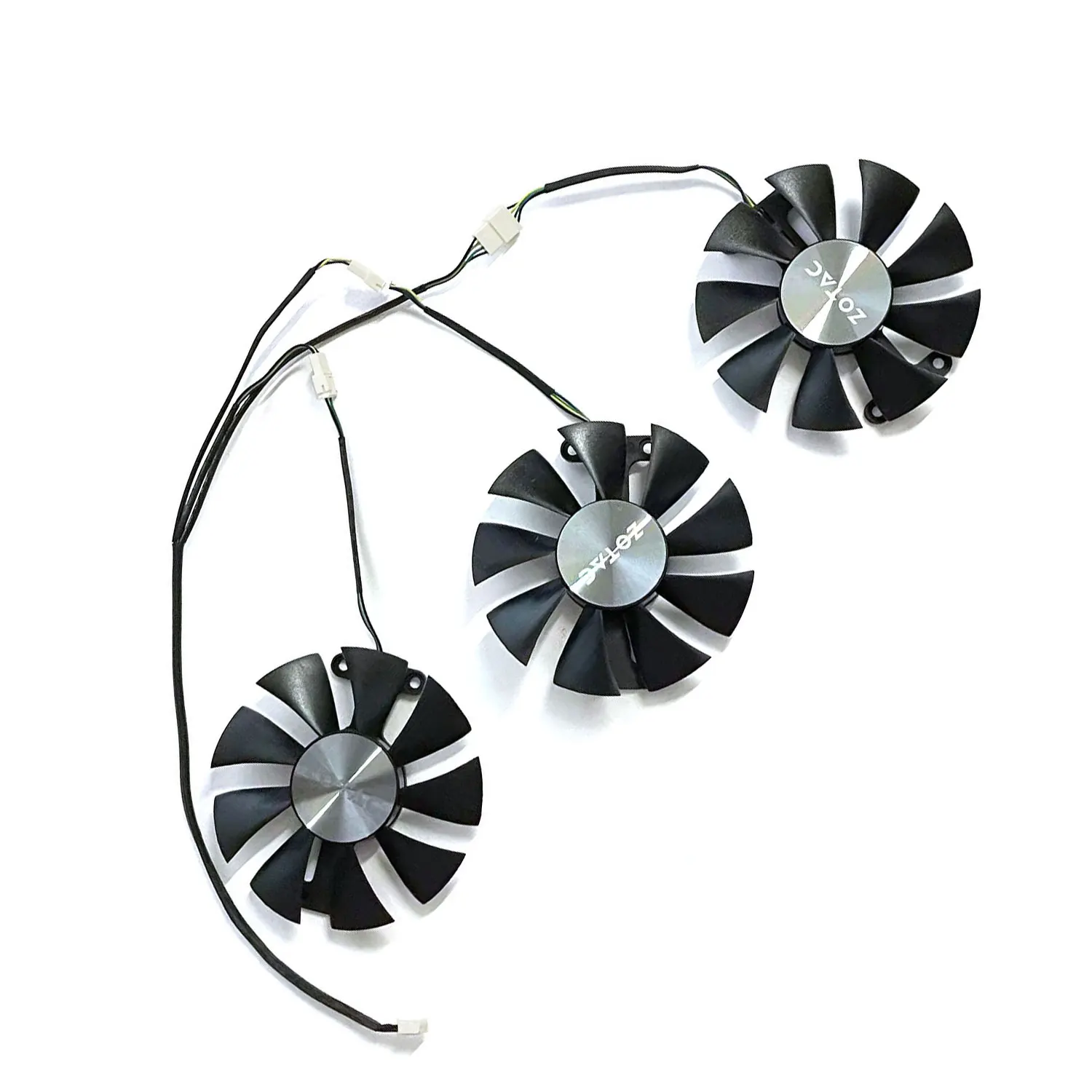 Nouvelles médailles Zotac GeForce, GTX970, 980ti Extreme Core Edition vecles ratios de revenu du ventilateur de remplacement de la carte S2U