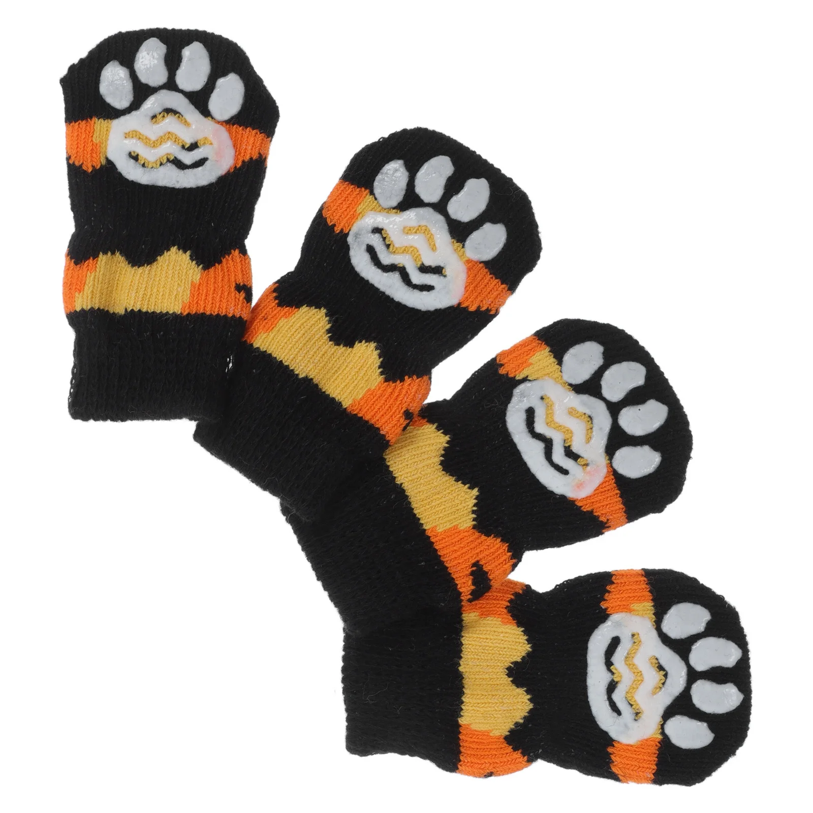 جوارب قطنية للحيوانات الأليفة بنمط اليقطين للهالوين، واقي مخلب كلب أنيق، متين وآمن للاستخدام، هدية مثالية لمحبي الحيوانات الأليفة