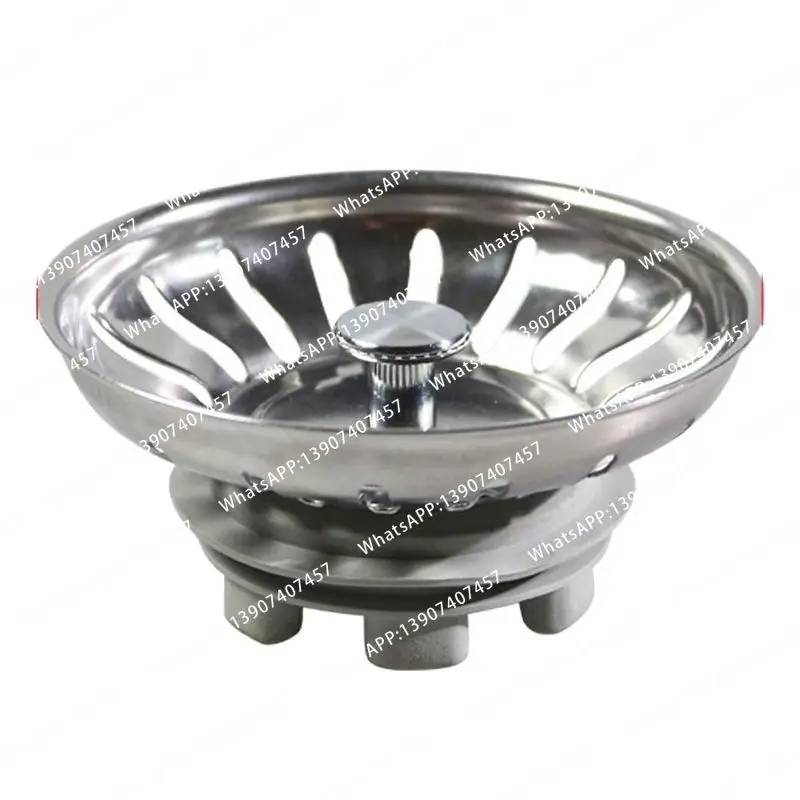 Stainless steel replacement filter 79.3mm kitchen plug basin drain plug