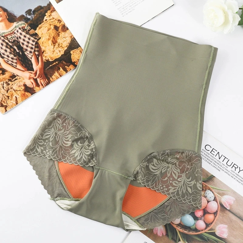 2Pcs/Set Women's Tummy Control Panties High Waist Trainer Butt Lifter Hip Compression Shapewear Anti-Roll Up  With Bone Support