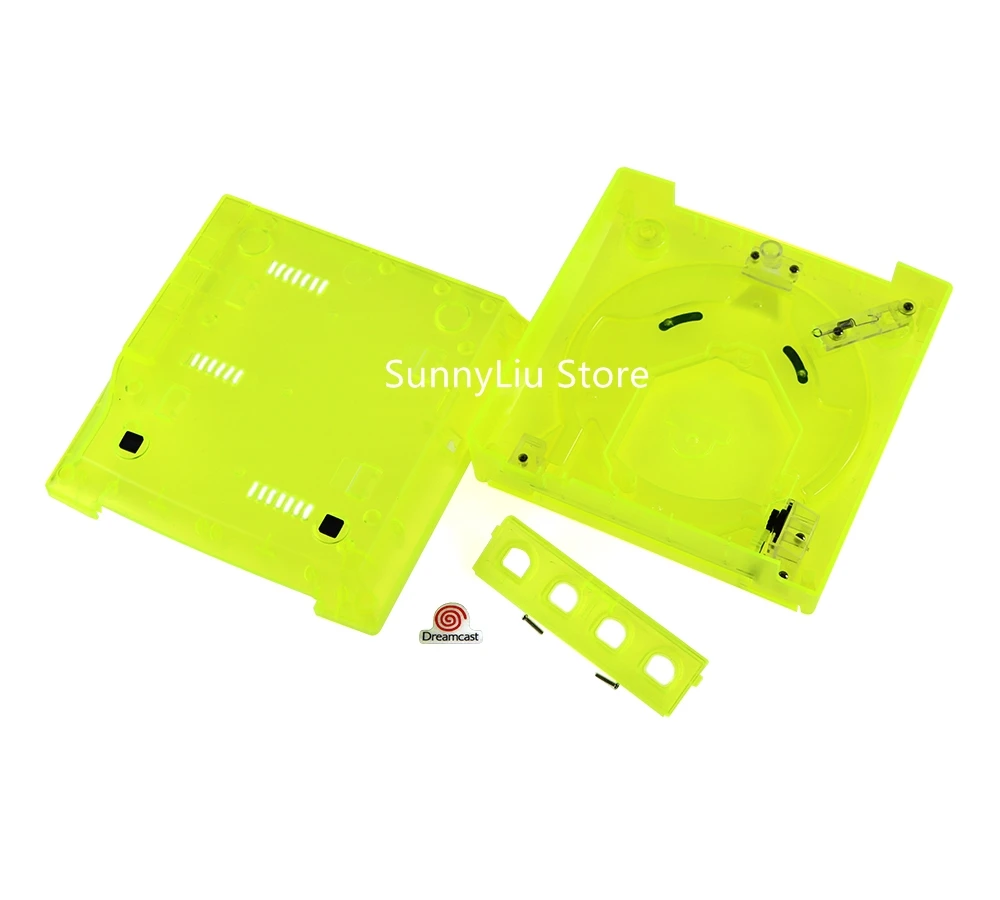1 unidad de carcasa de plástico para cajas protectoras Retro SEGA Dreamcast DC, caja translúcida, cajas transparentes, carcasa protectora