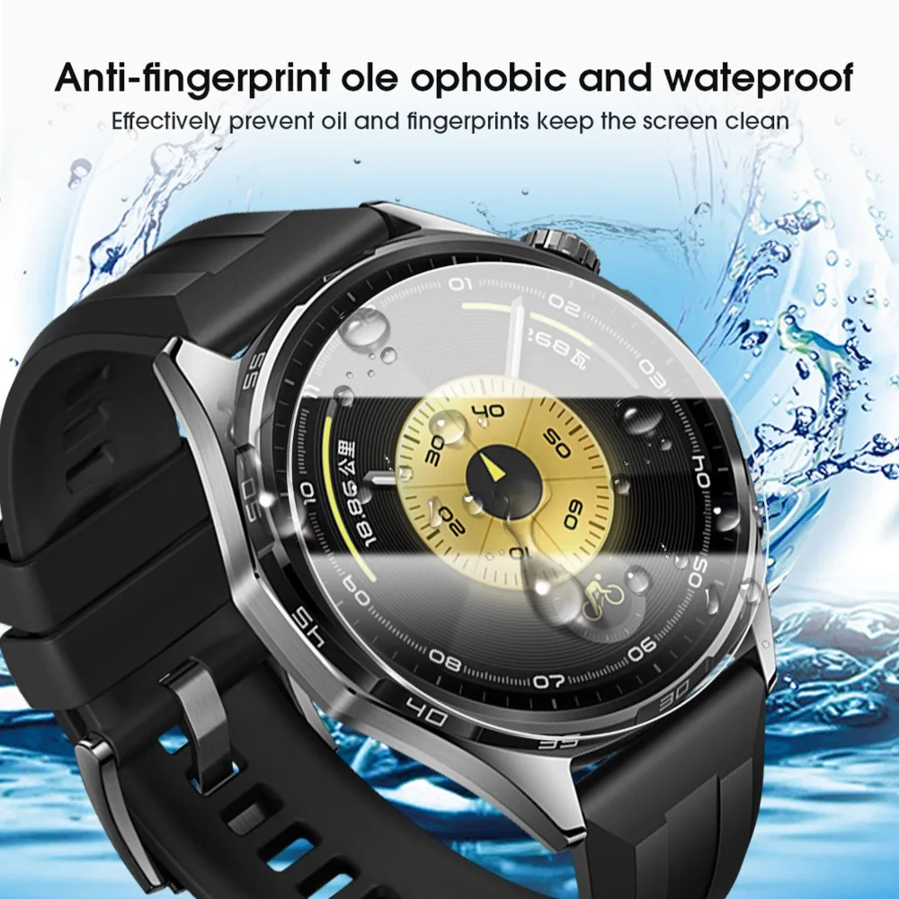 1-5Pack for Huawei GT6 Pro HD Tempered Glass Easy Install Tool Screen Protector Protective Films for Huawei Watch GT 6 41mm 46mm