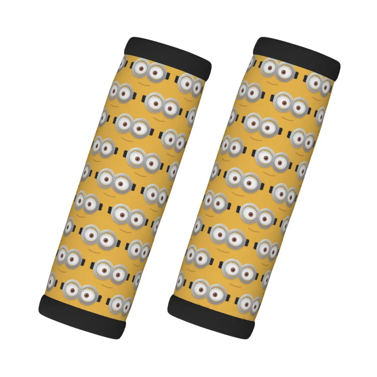 

Custom M-Minions Anime Luggage Handles Wrap Grips 2 Pcs Neoprene Suitcases Luggage Travel Accessories For Backpack Shoulder Pad