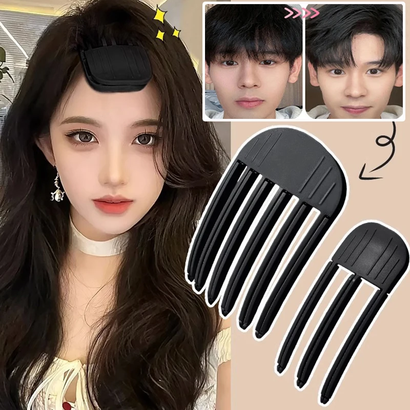 Fluffy Hair Roots Clips Comb Lazy Hair Top Styling Curling Barrel Portable Korean Hairs Clip Volume Wind Sculpting Comb