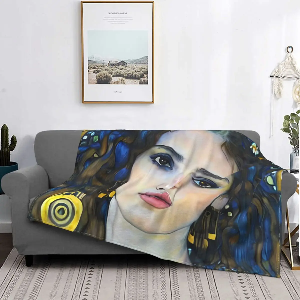 Goddess Of Victory Blanket The Kiss By Gustav Klimt Movie Fleece Velvet All Season Thin Throw Blankets For Office Rug Piece