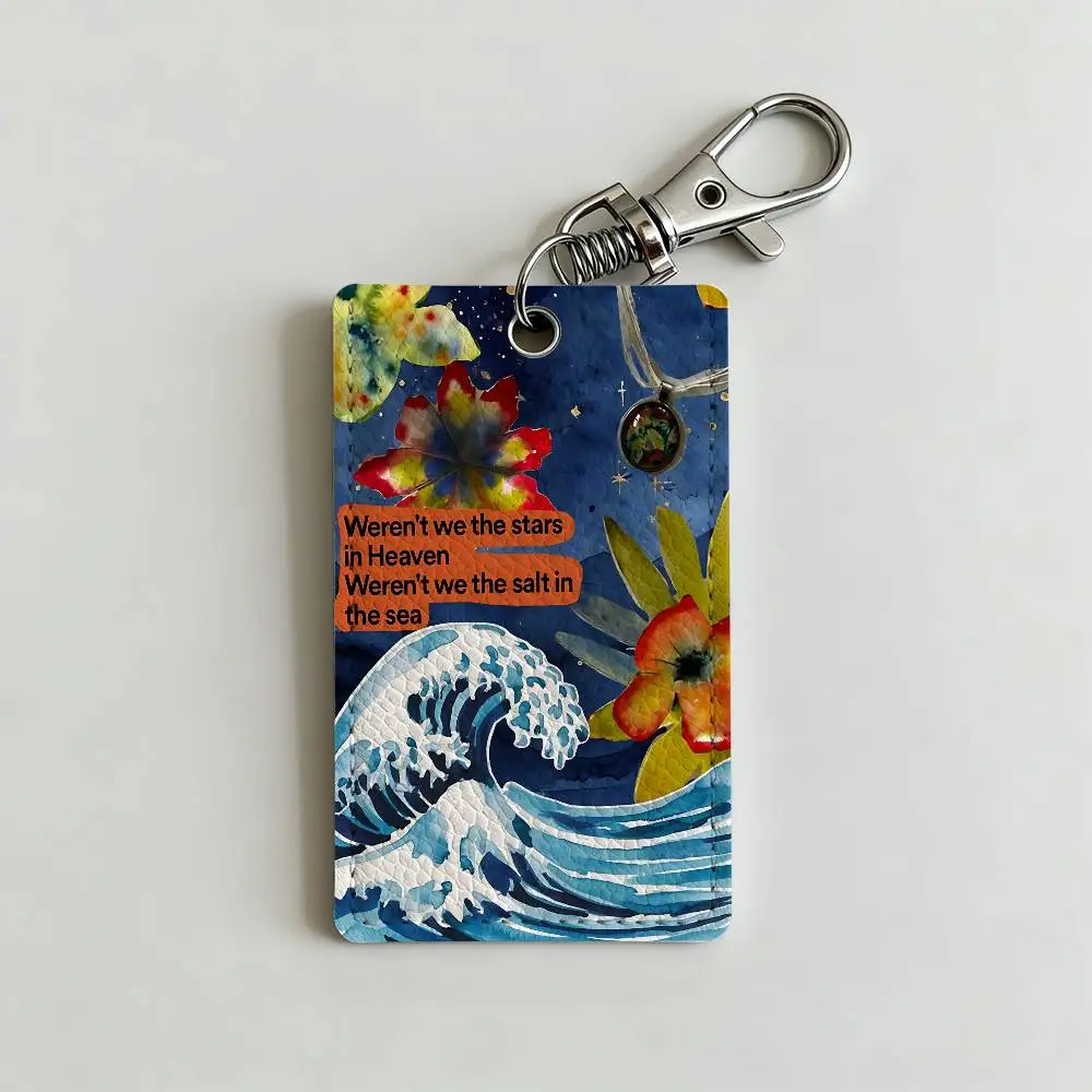 Adrianne Lenker Songs Album Card Holder Keychain Badge Holder Card Pass Hang Rope Lariat Lanyard for Key Rings Accessories Gift view 5