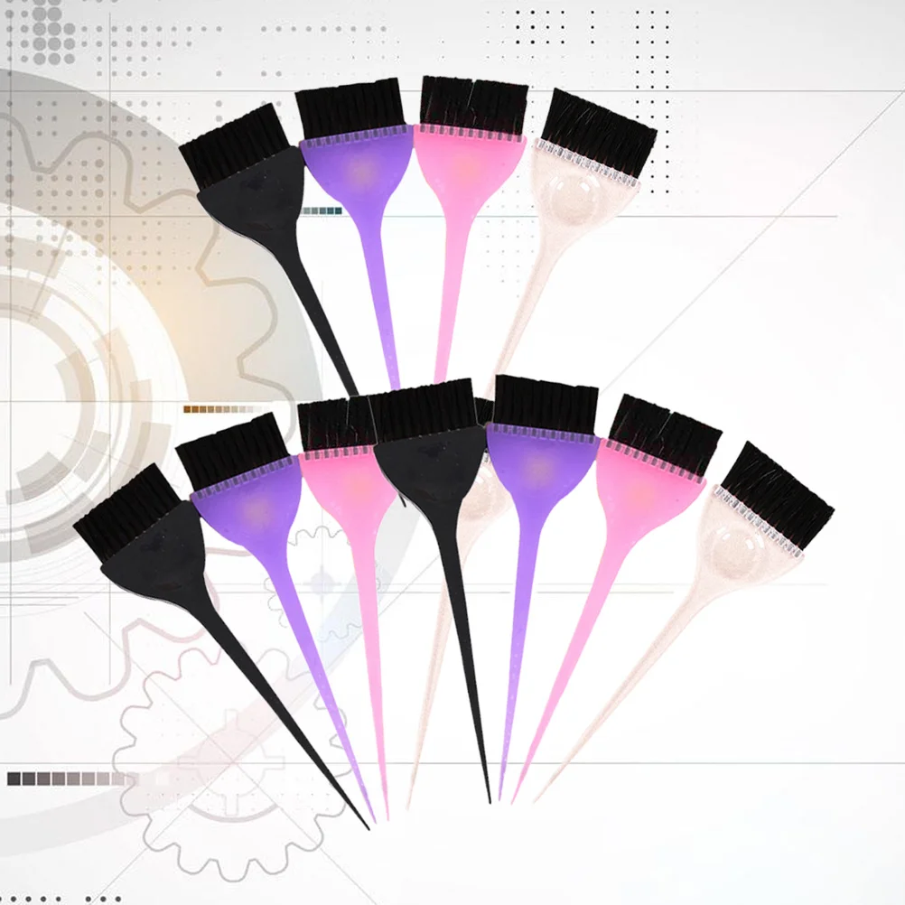 

1 комплект, кисть для краски для волос, прочная гладкая ручка, парикмахерский инструмент, профессиональная краска для волос, кератиновый салон для домашнего использования