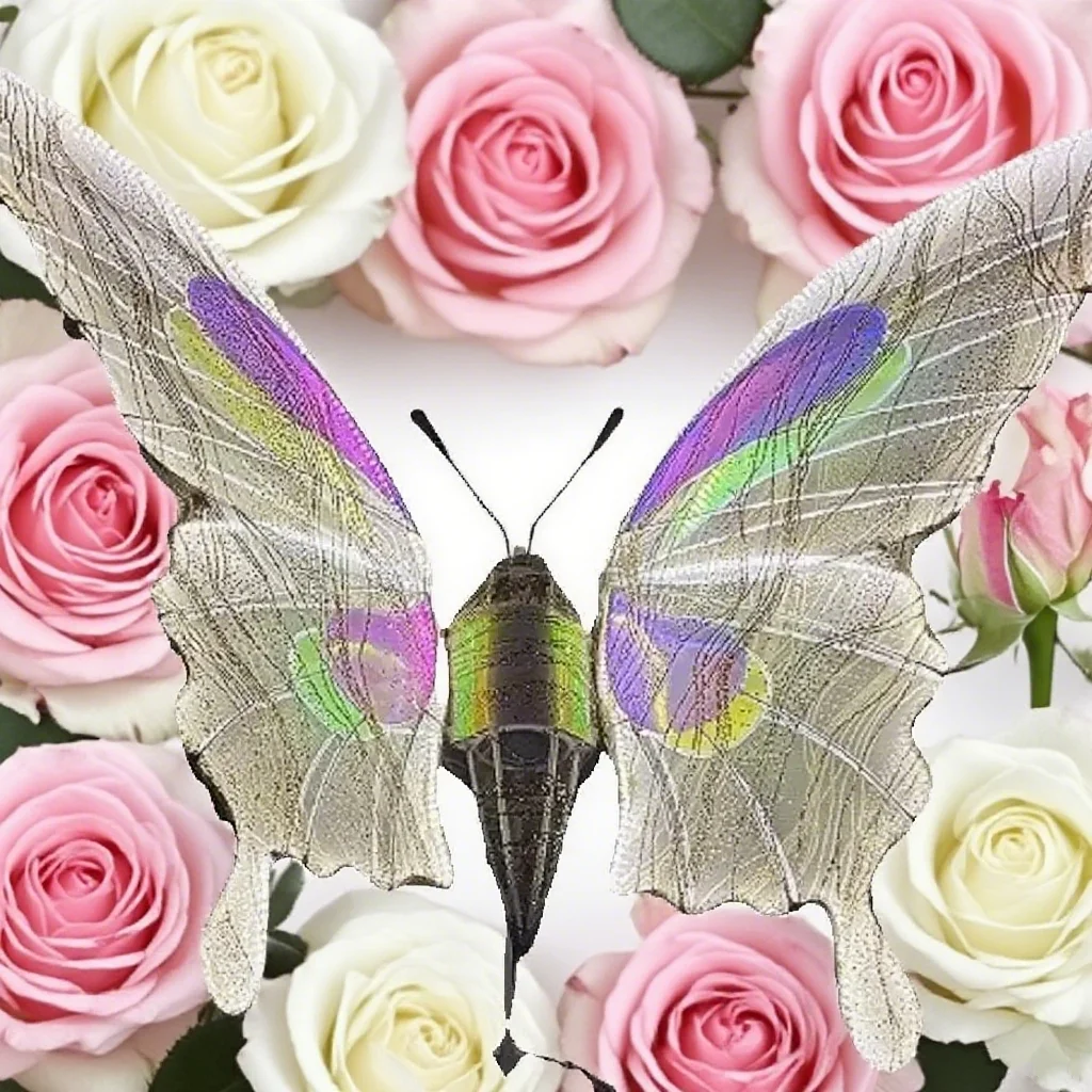 

Wedding props iron art electric luminous butterfly wedding ceiling decoration runway stage layout ornament device