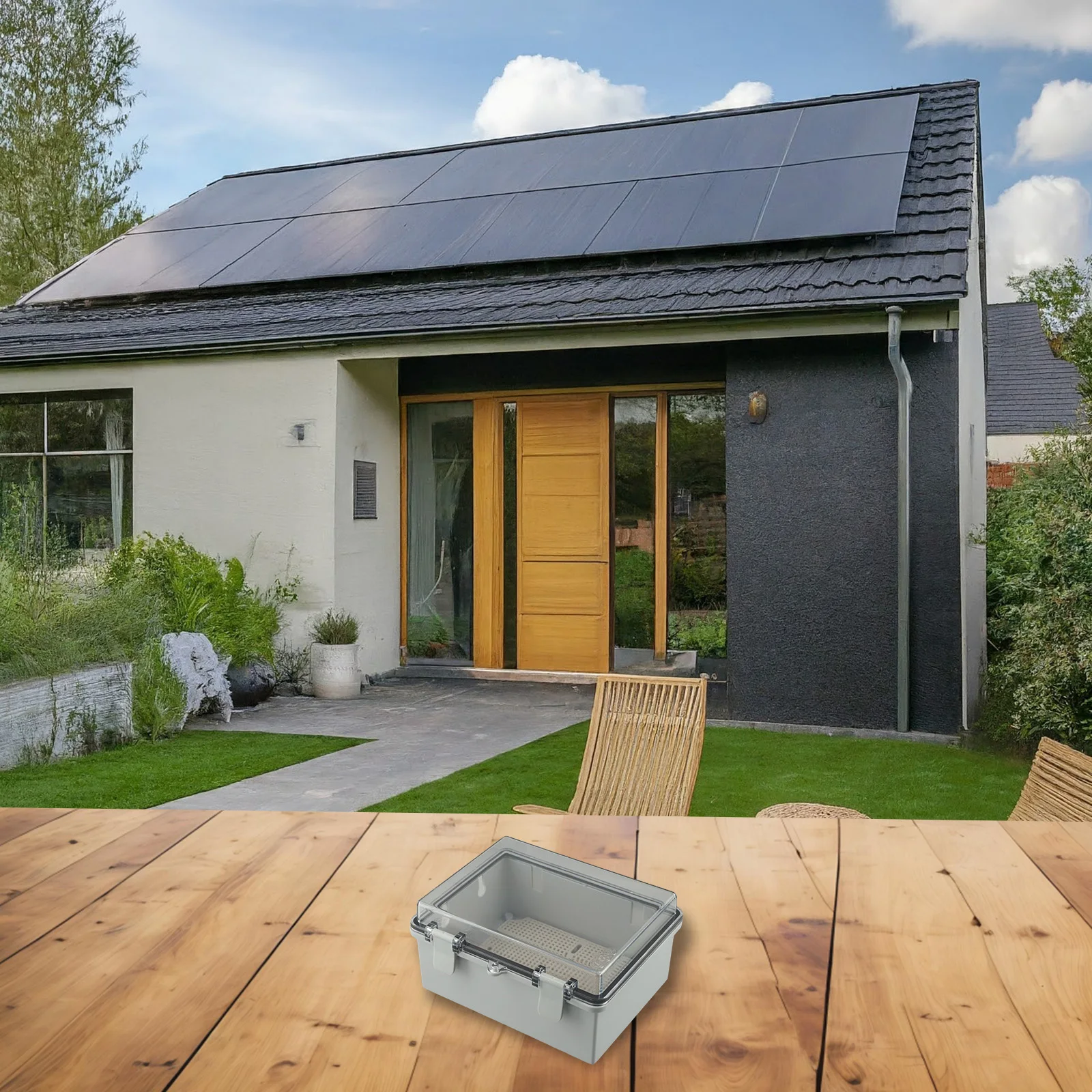 

Buckle Equipped Outdoor Waterproof Box IP66 Waterproof Box Flame-retardant Heat Resistance Pressure Resistance