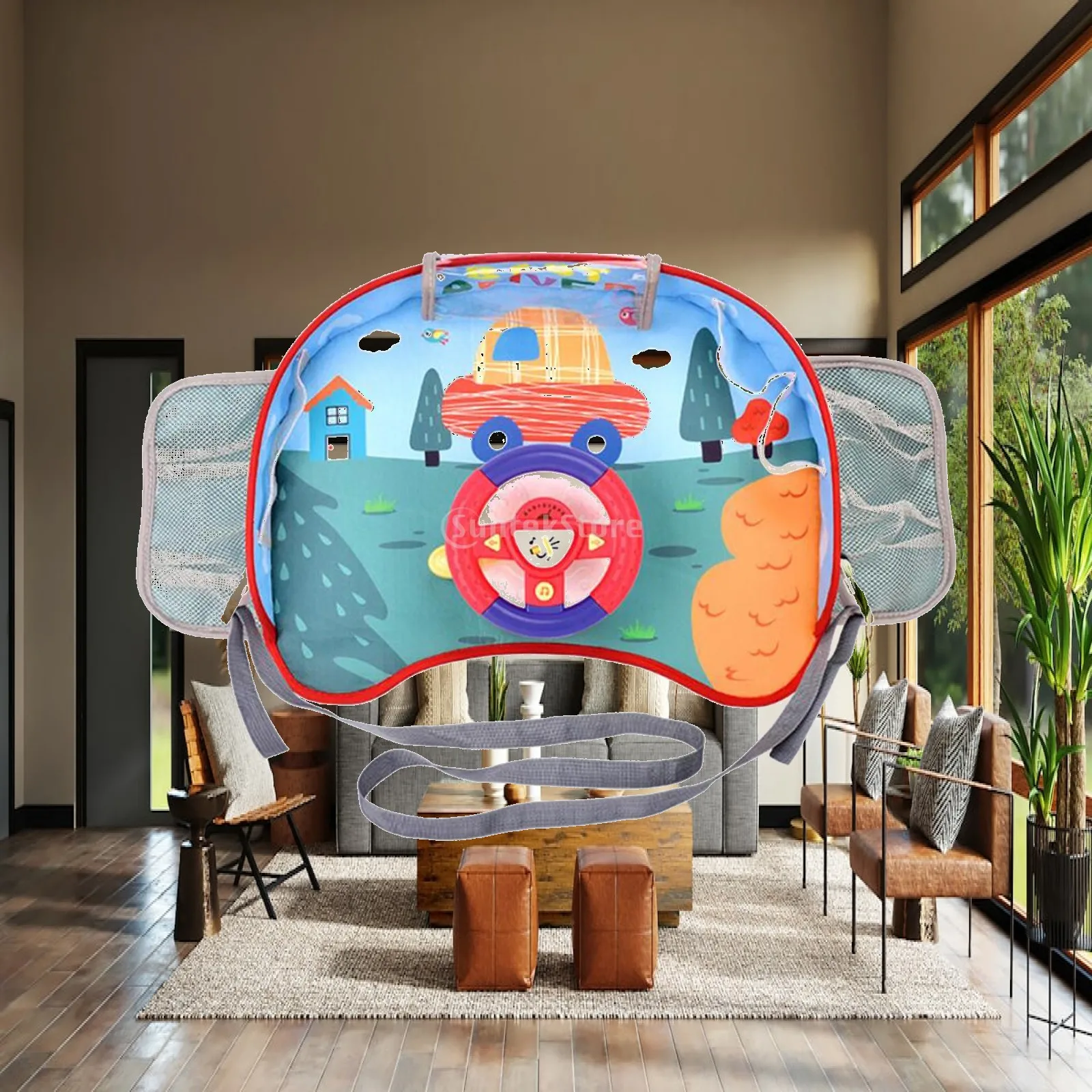 Kids Education Center - Autostuurwiel Speelgoed Activiteit Speelcentrum Leren Vroeg
