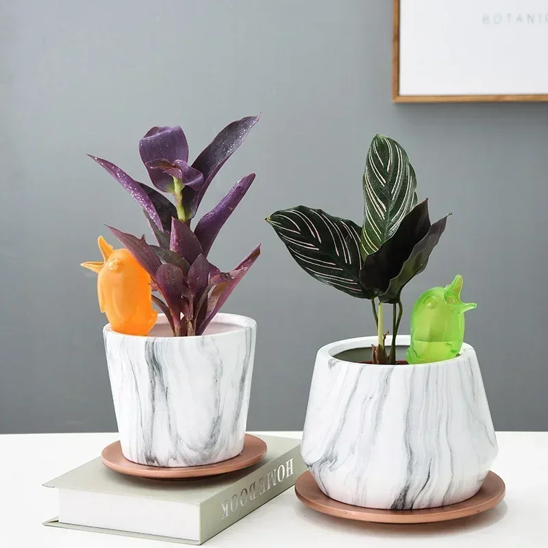 2026 Garden Watering Tools Cute Bird Automatic Watering Device Lazy Self-Water Drip Irrigation Indoor Flower Plant Spike Dripper
