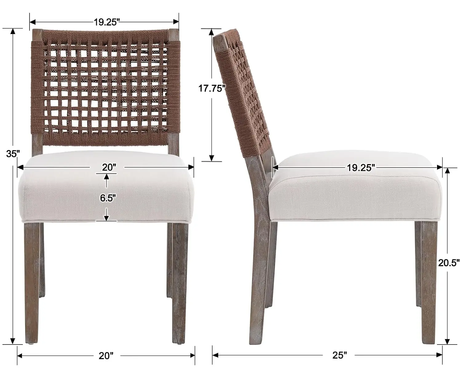 Thumbnail 2 - #36 Low Price Upholstered Dining Chairs Deals
