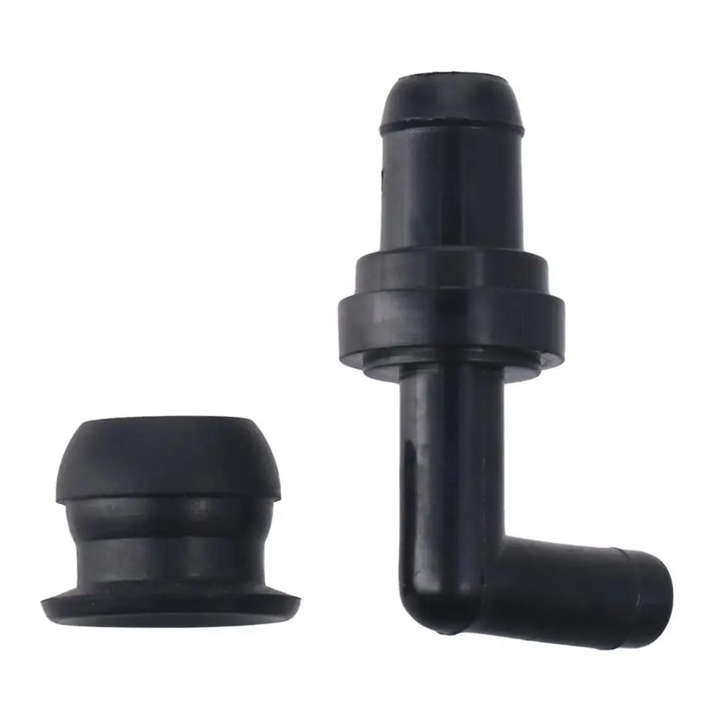 Durable ABS PCV Valve Plastic Black 90° Grommet Kit 17130-PM6-003 for HONDA ACCORD 1990-2002