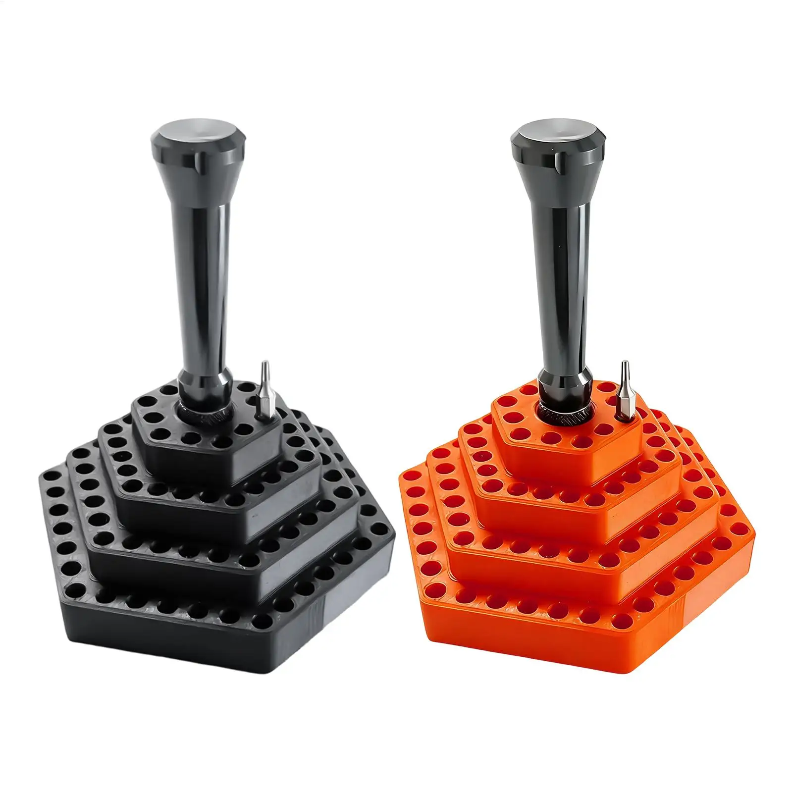 

Коробка-органайзер для бит 4.8 мм / шестигранных насадок, держатель для бит, органайзер для хранения бит и отверточных насадок, держатель для шестигранных бит