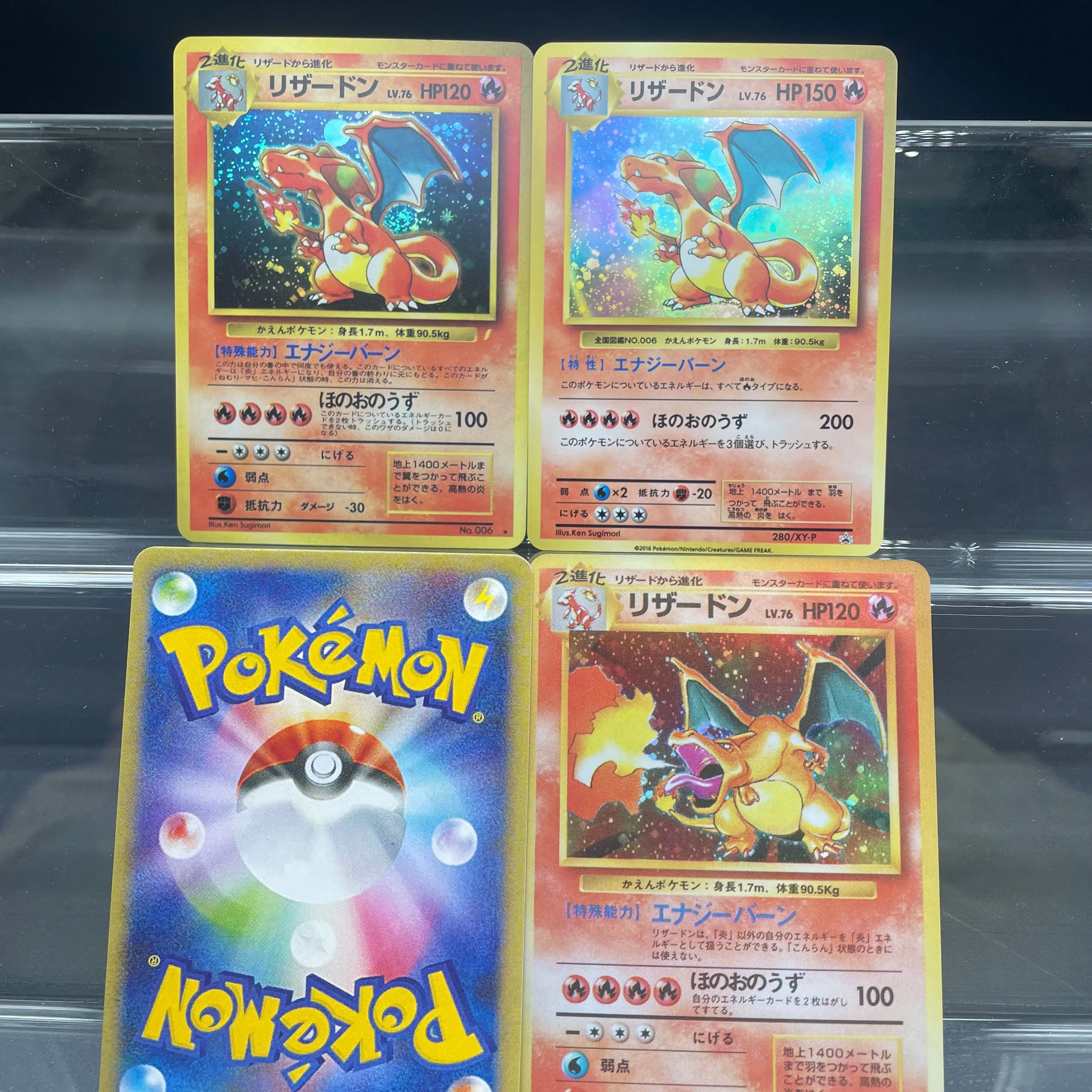 4 stks/set TCG PTCG Charizard  - Board Game Online recensie en prijs