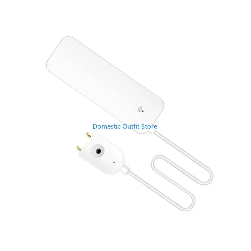Water Immersions Alerts Systems with Remote Monitoring Home Flood Detection Device Simple to Use for Household Safety 68TC