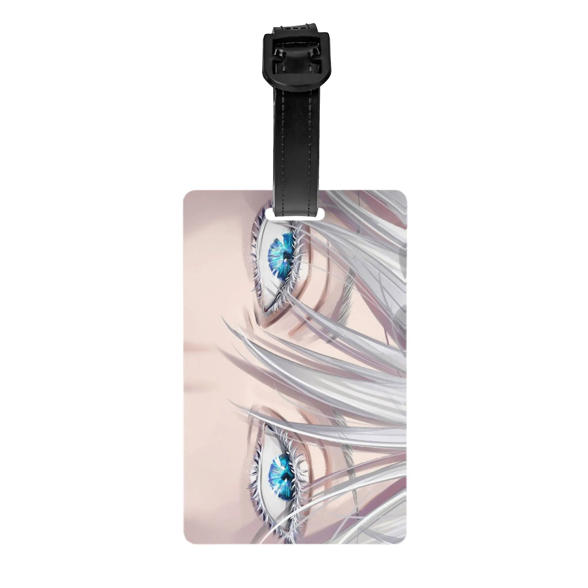 

Custom S-Satorues G-Gojoes Luggage Tag Custom Baggage Tags Privacy Cover Name ID Card