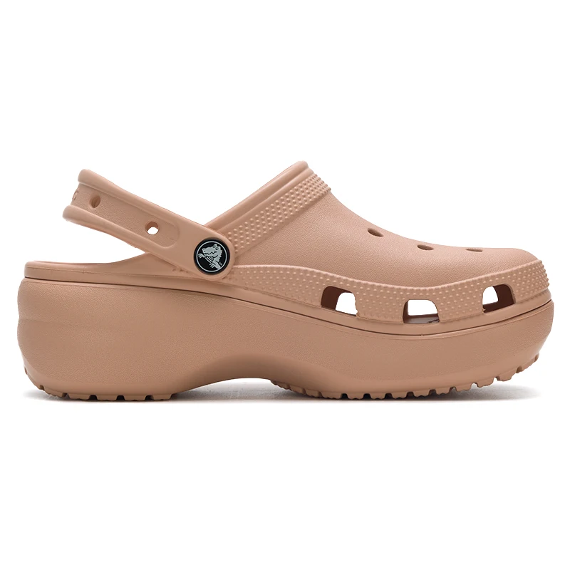 Crocs (Crocs) Men's and Women's Shoes Classic Cloud Clog Hole Shoes Thick-Soled Sandals Outdoor Beach Shoes Slippers 206750-7Af