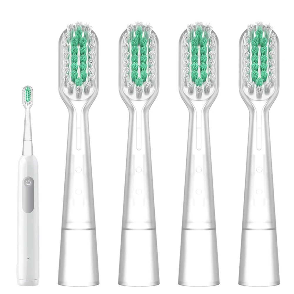 Pacote com 2/4/8/12 Cabeçotes de Escova Substituíveis Compatíveis com Escova Elétrica Oral B, Oscilação e Vibração Sonic, para Pro 1000