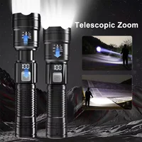 1600000 LM Super Bright Flashlight USB Rechargeable LED Long Range Tactical Torch Outdoor Waterproof Camping Fishing Lantern 3