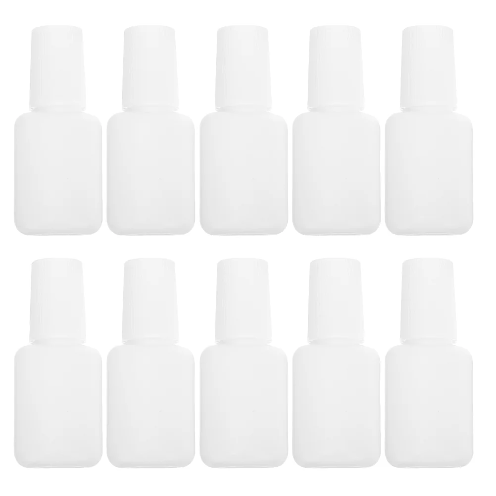 

22 Pcs Nail Bottle Cuticle Oil Jars Polish Vials Travel Top Coat Empty Manicure