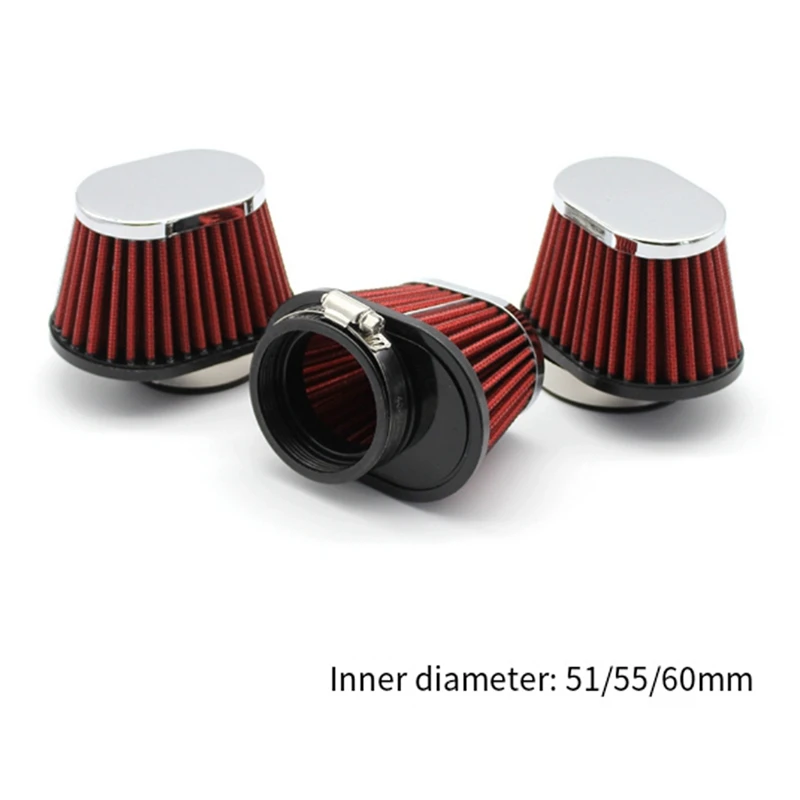 

Motorcycle Air Filter For Universal Motorcycle Air Intake Filter Accessories