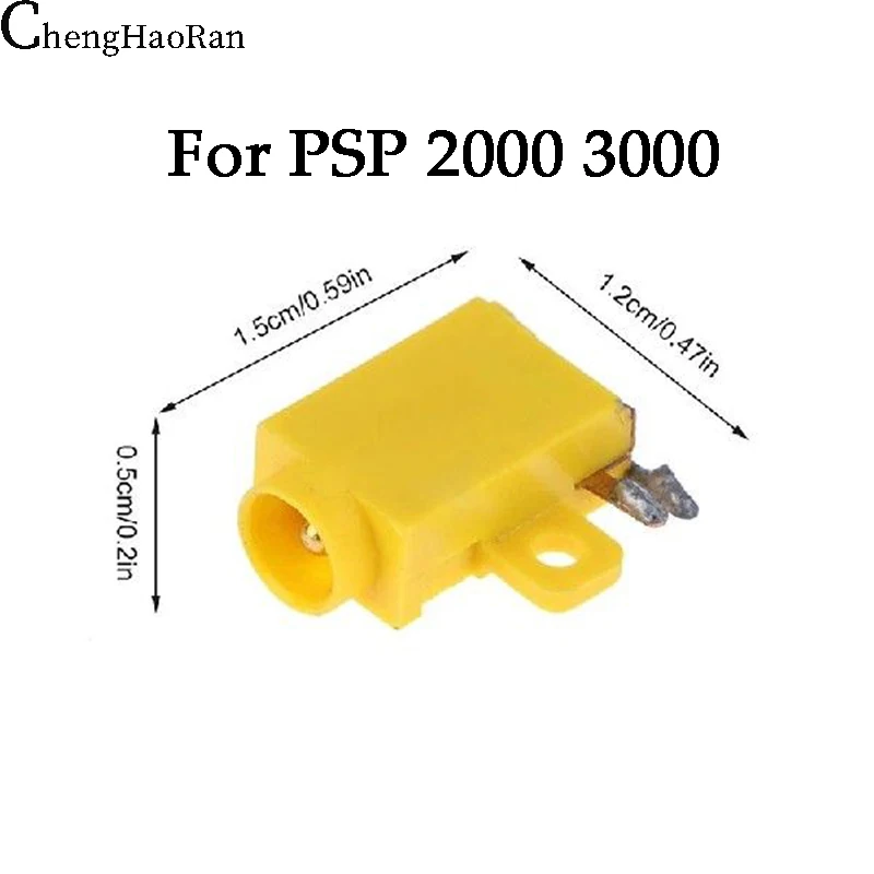 ChengHaoRan 1PC For Sony PSP 1000 PSP2000 3000 PS2 70000DC Power Charging Port Female Socket Host Power Socket Connector